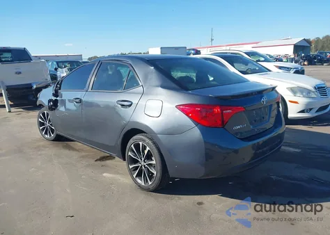 2017 Toyota Corolla Se from USA, damaged, VIN 2T1BURHE1HC886719